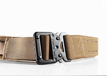 OPENLAND DOUBLE BELT WITH QUICK-RELEASE BUCKLE