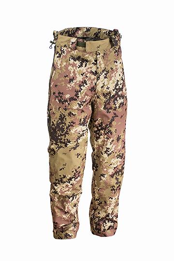 OPENLAND ACQUA-TEX PANTS WITH ITALIAN CAMO BRACES