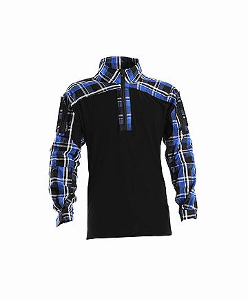 OPENLAND COMBAT SHIRT IN FLANELLA