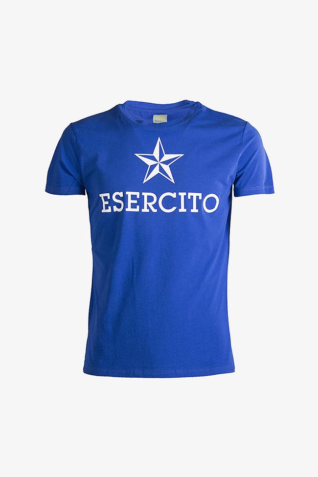 T-SHIRT UOMO COTONE 100% CON LOGO ESERCITO PRODOTTO UFFICIALE