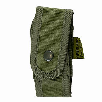 OPENLAND SINGLE PISTOL MAGAZINE POUCH WITH BACK VELCRO STRAP