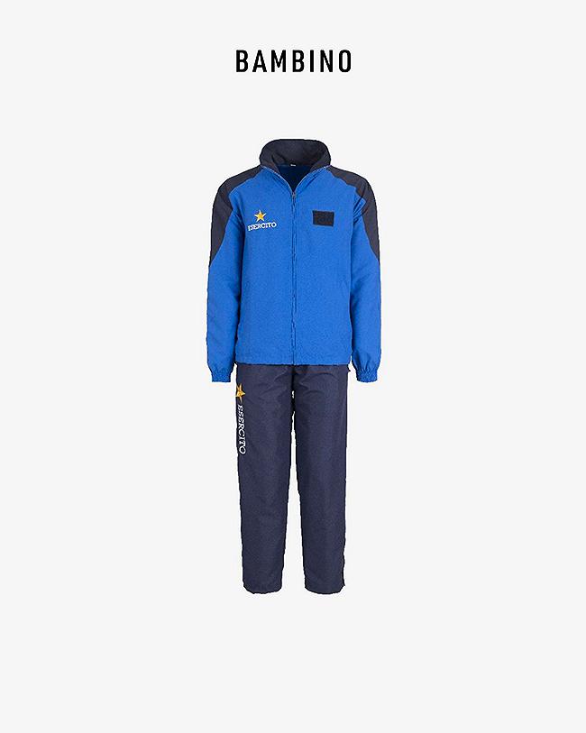 ITALIAN ARMY BLUE TRACKSUIT OFFICIAL CHILD PRODUCT