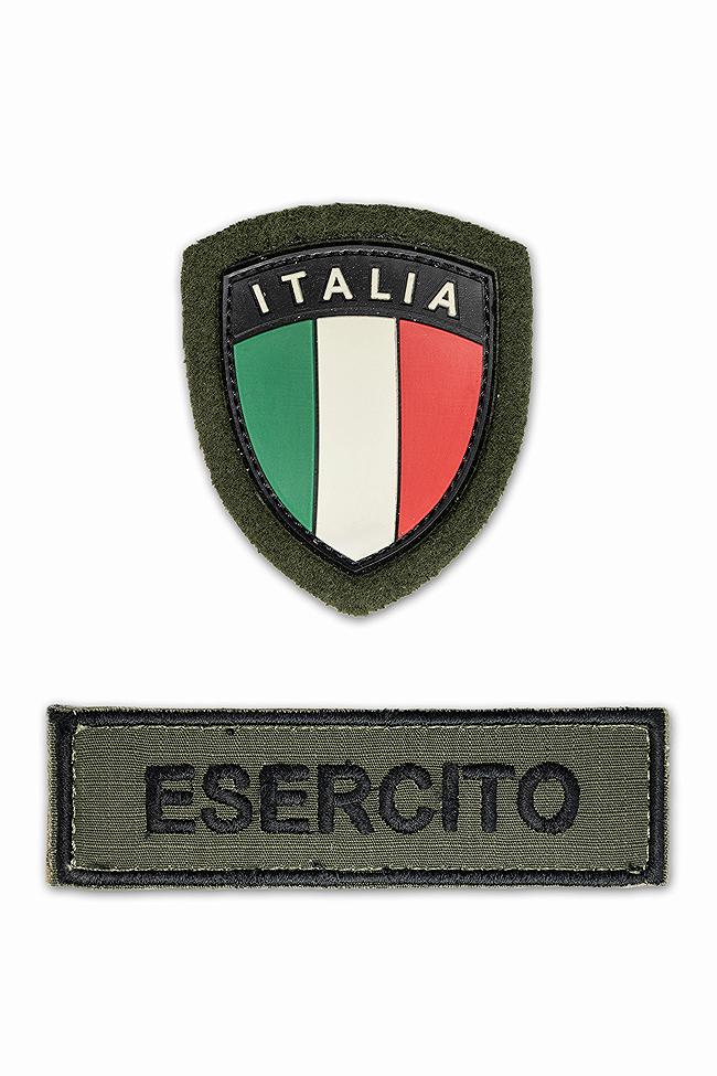 KIT PACH SCUDETTO E SCRITTA ESERCITO