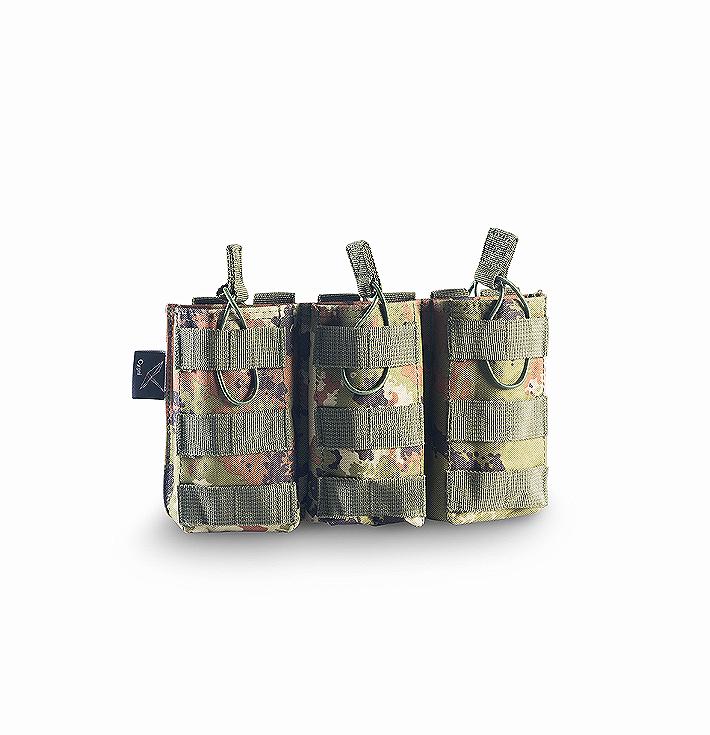 CYGNI TRIPLE OPEN MAGAZINE POUCH 