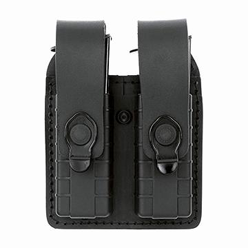 CLOSED DOUBLE MAGAZINE POUCH IN INJECTION MOLDED POLYMER GLOCK