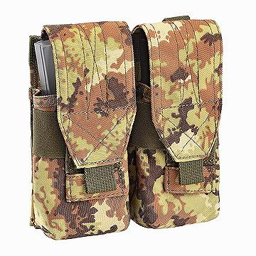 OPENLAND DOPPIA TASCA PORTA CARICATORE M4-AK MOLLE APERT. VELCRO