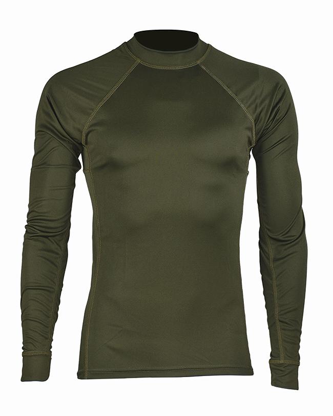 THERMAL SHIRT WITH LONG SLEEVES AND HIGH NECK