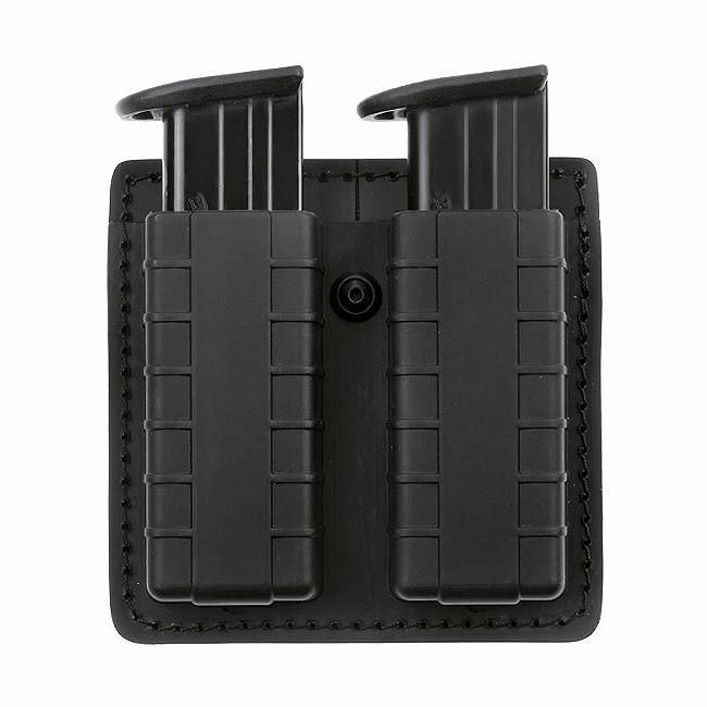 OPENED DOUBLE MAGAZINE POUCH IN INJECTED MOLDED POLYMER  GLOCK