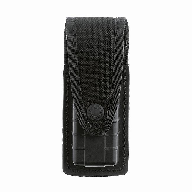 SINGLE CLOSED MAGAZINE POUCH IN INJECTED MOLDED POLYMER AND PADDED CORDURA GLOCK