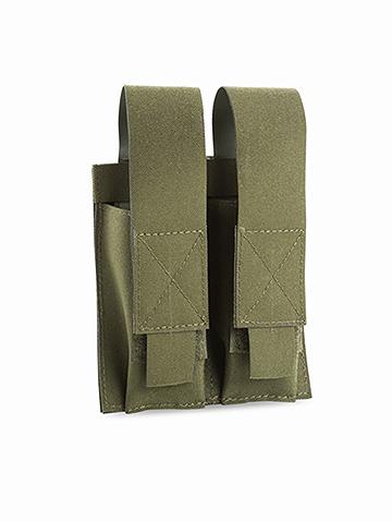 OPENLAND DOUBLE MAGAZINE PISTOL POUCH IN TPU