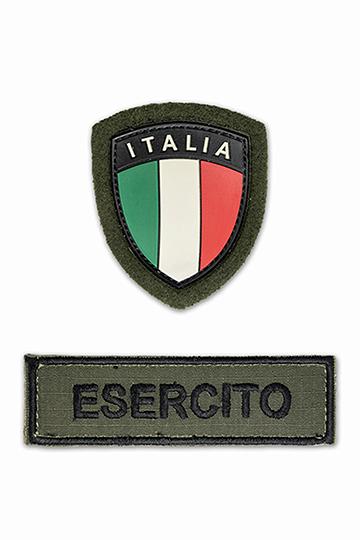 KIT PACH SCUDETTO E SCRITTA ESERCITO